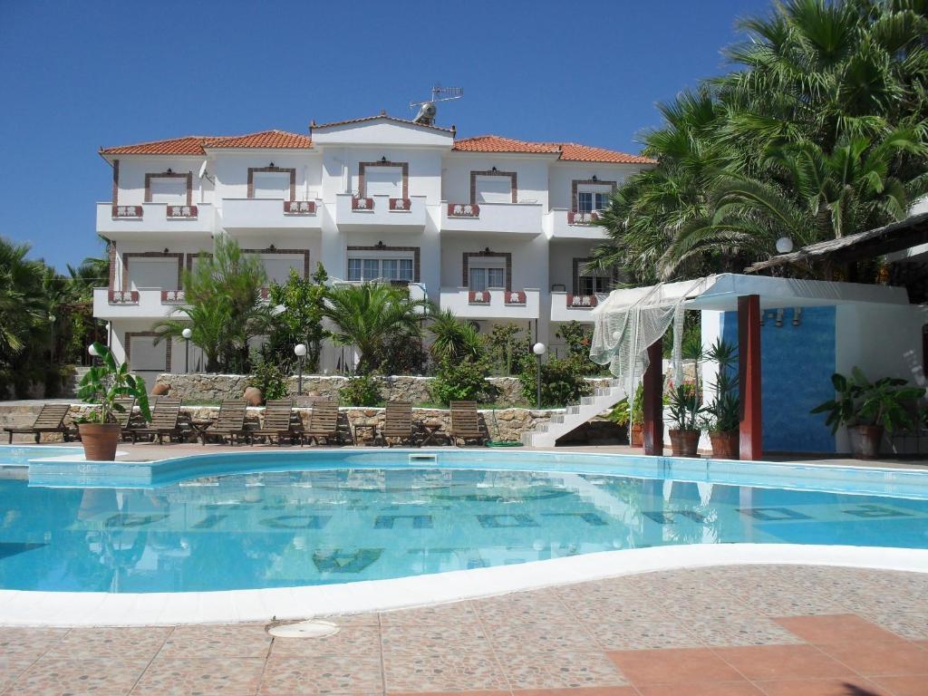 Villa Pouloudia Vaterá Kültér fotó